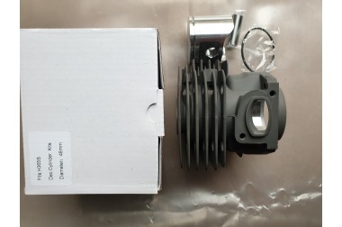 Циліндр Husqvarna 365 бензопила в зборі Китай хром патрубок квадрат